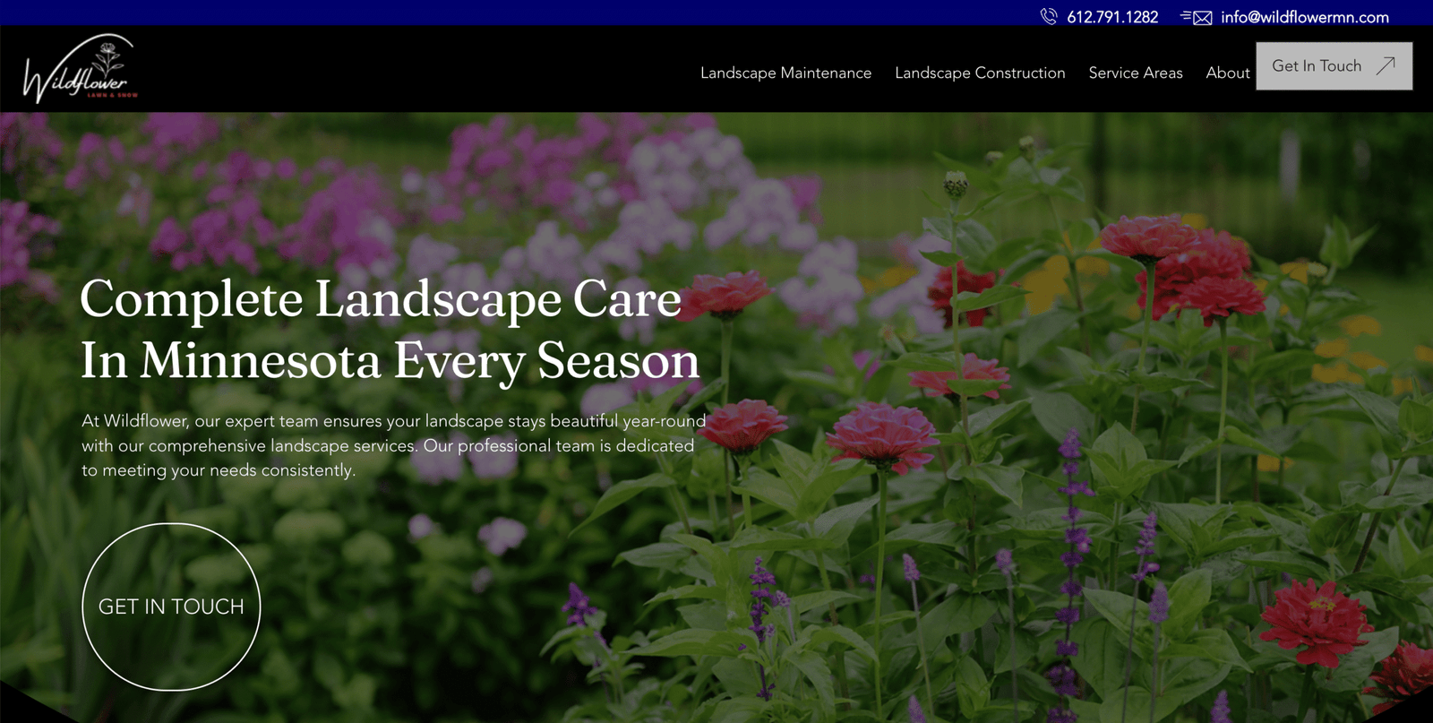Wildflower Site Home Page 1